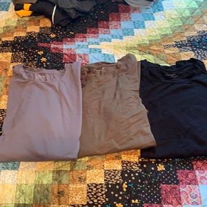 3 men’s tee shirts